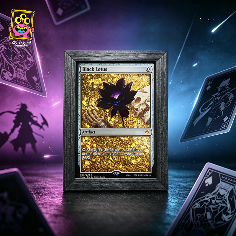 CUSTOM Magic: The Gathering Card Quicksand Photo Frame