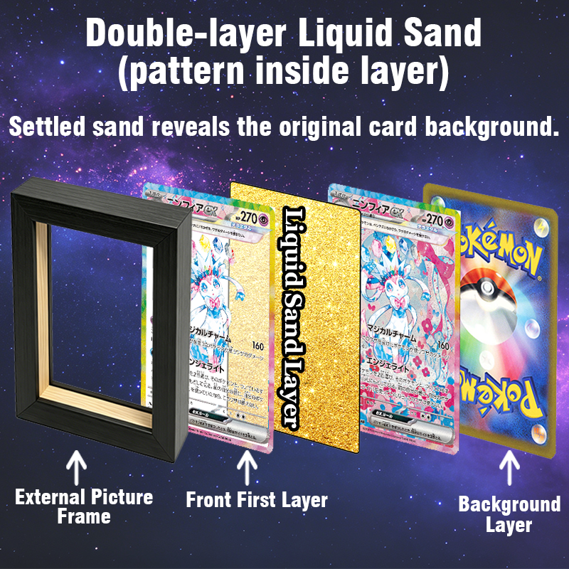 CUSTOM Pokémon Card Quicksand Photo Frame
