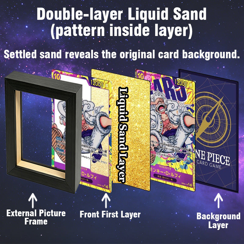 CUSTOM One Piece Card Quicksand Photo Frame