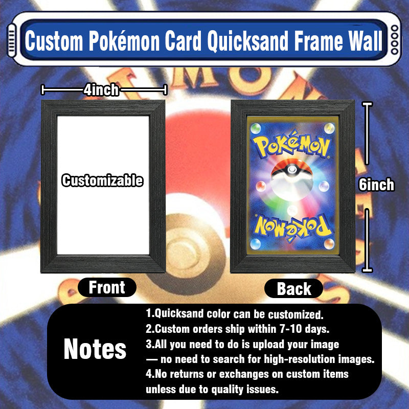CUSTOM Pokémon Card Quicksand Photo Frame