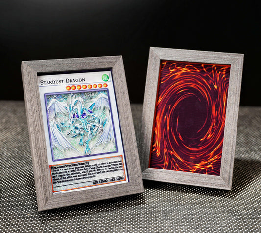 STARDUST DRAGON Yu-Gi-Oh! Card Quicksand Photo Frame