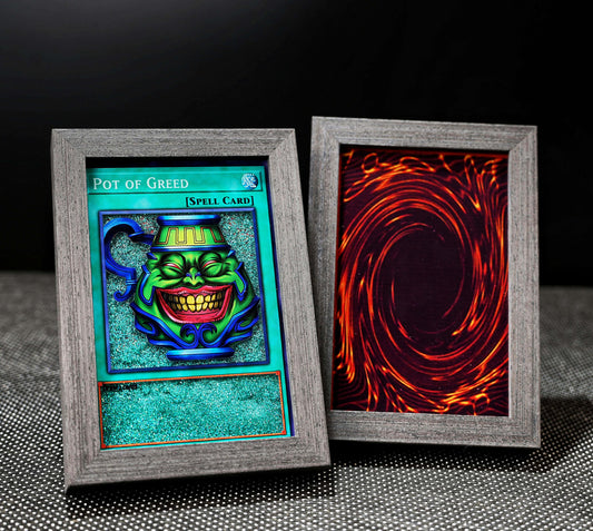 POT OF GREED Yu-Gi-Oh! Card Quicksand Photo Frame