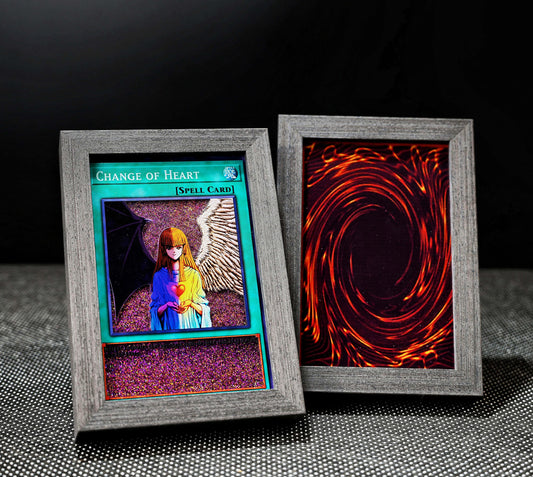 CHANGE OF HEART Yu-Gi-Oh! Card Quicksand Photo Frame