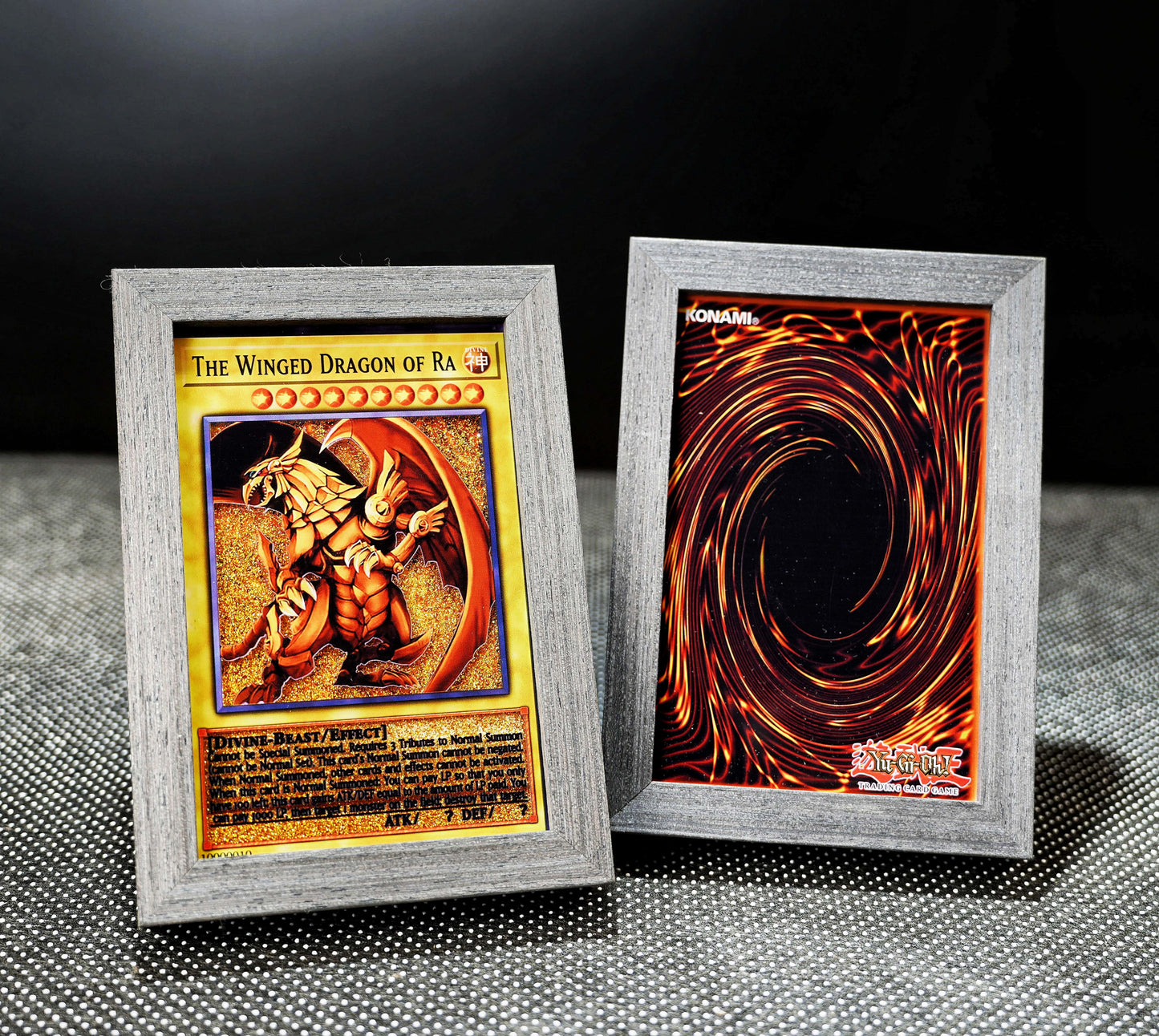 THE WINGED DRAGON OF RA Yu-Gi-Oh! Card Quicksand Photo Frame