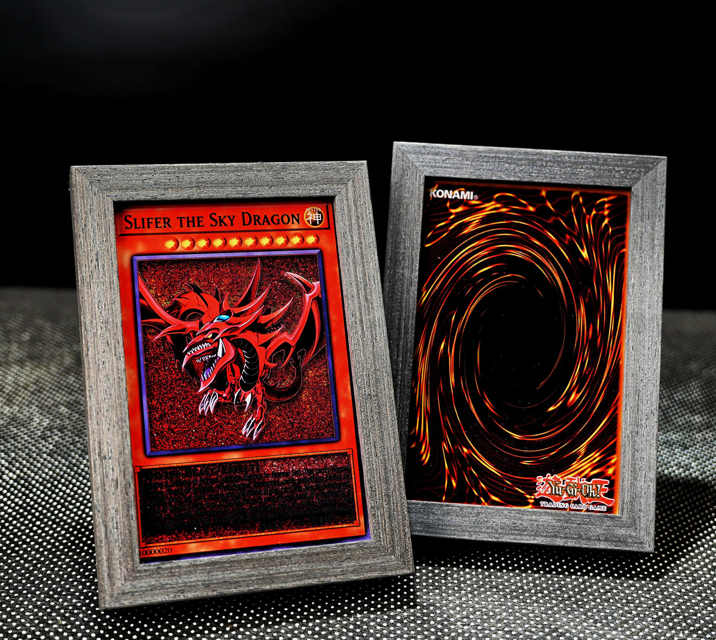 SLIFER THE SKY DRAGON Yu-Gi-Oh! Card Quicksand Photo Frame