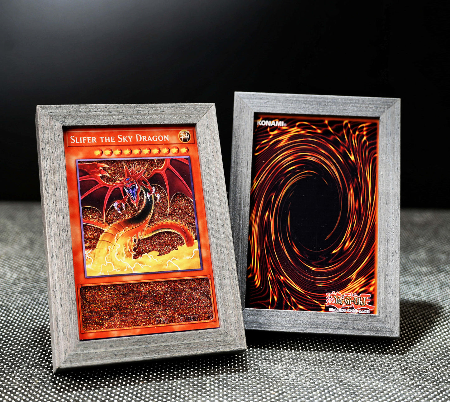 SLIFER THE SKY DRAGON Yu-Gi-Oh! Card Quicksand Photo Frame