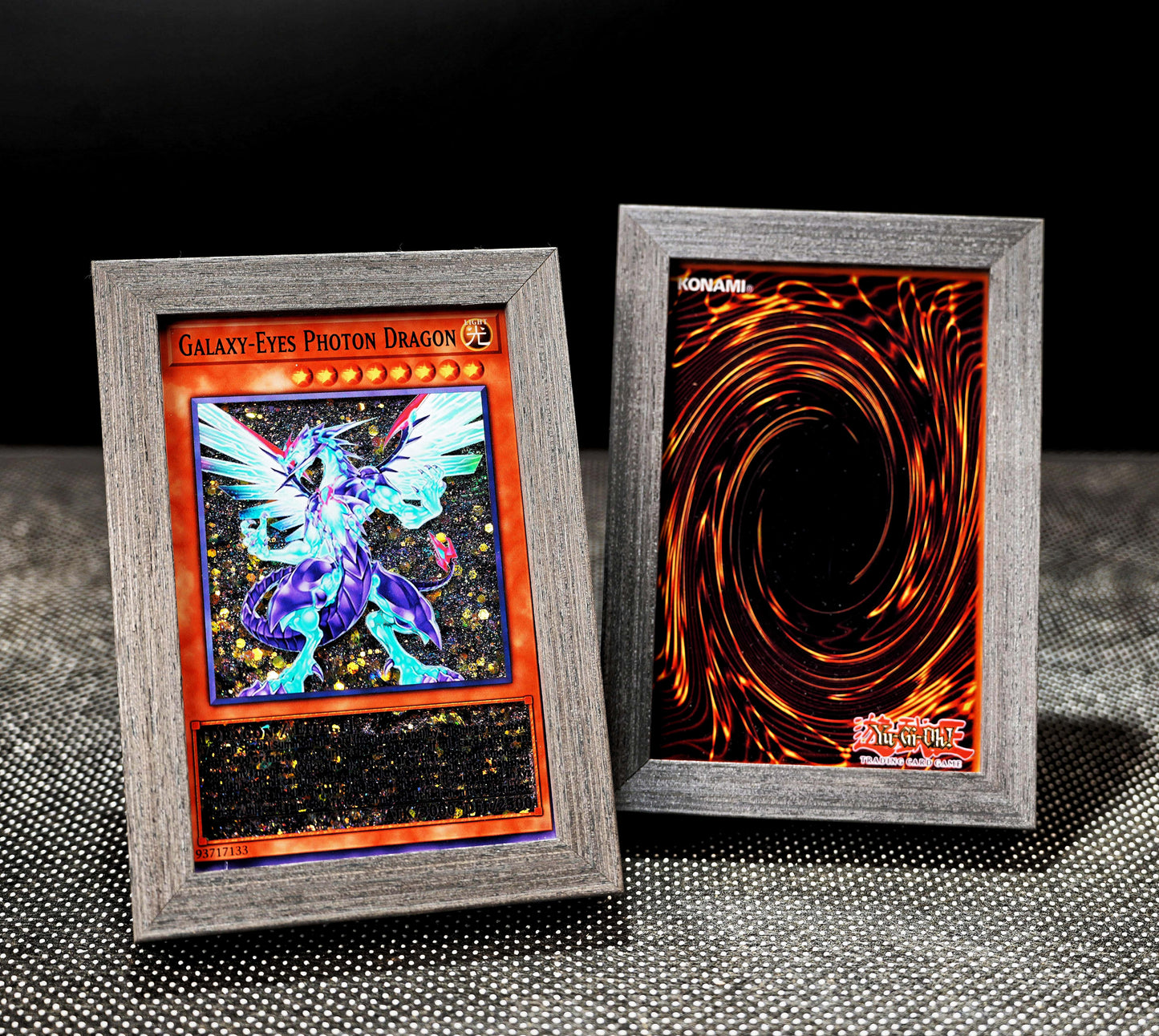 GALAXY-EYES PHOTON DRAGON Yu-Gi-Oh! Card Quicksand Photo Frame