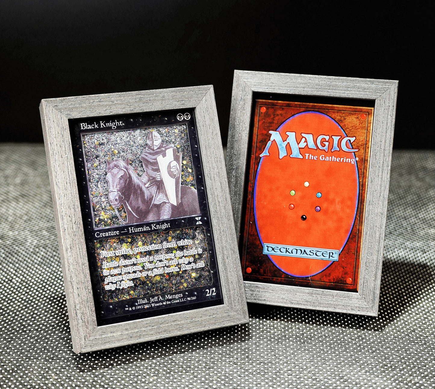 Black Knight Magic: The Gathering Card Quicksand Photo Frame