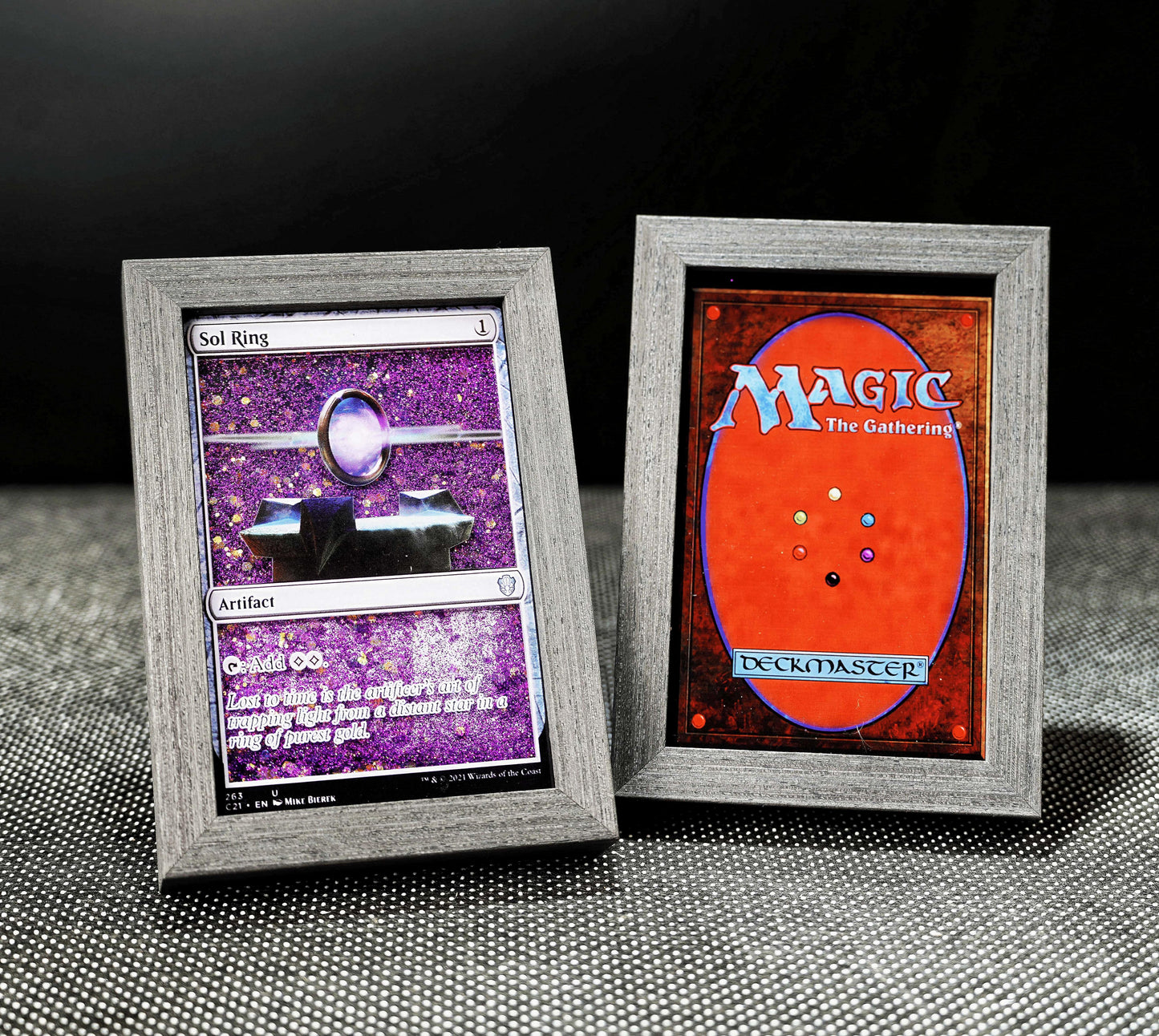 Sol Ring Magic: The Gathering Card Quicksand Photo Frame