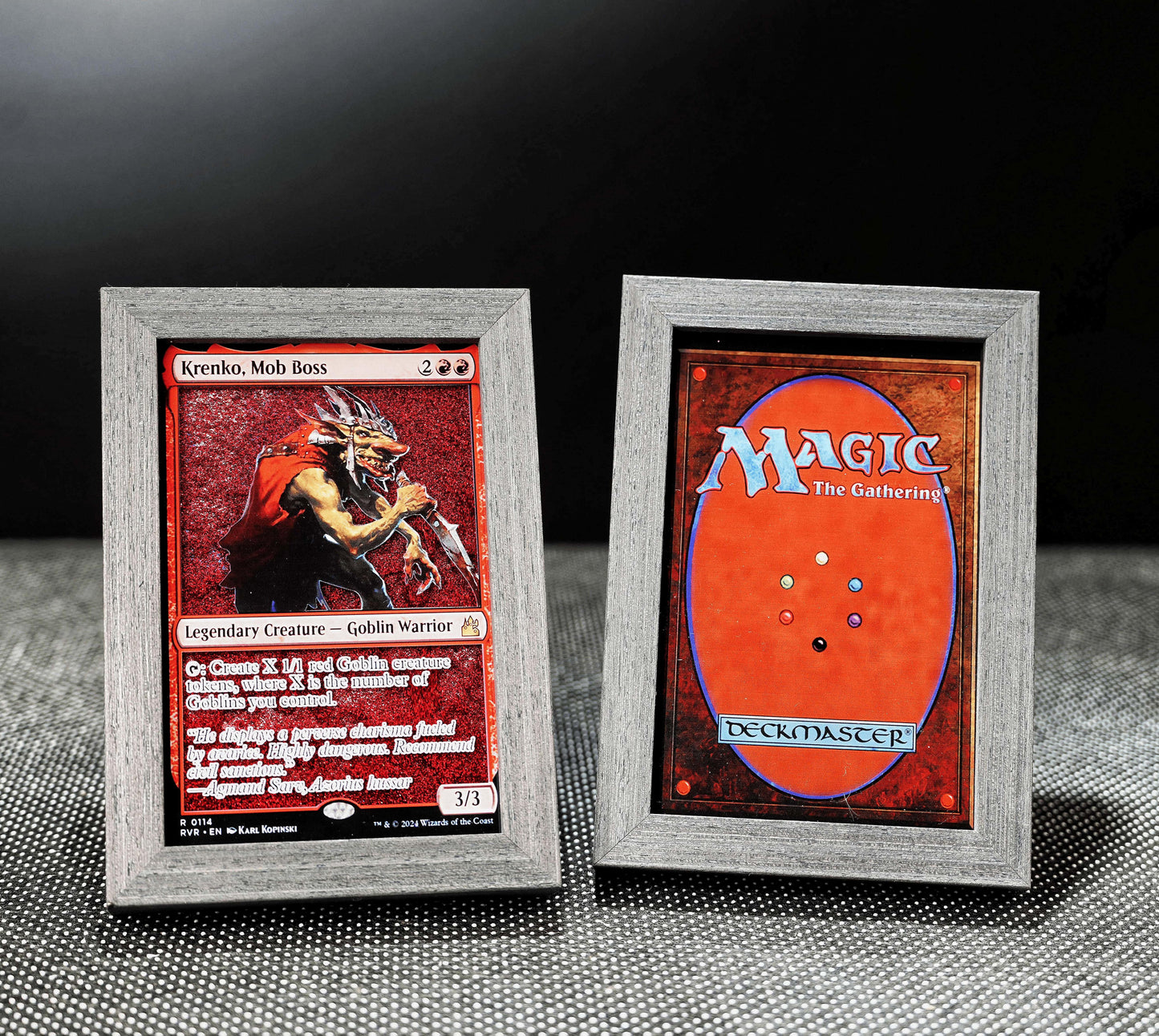 Krenko, Mob Boss Magic: The Gathering Card Quicksand Photo Frame