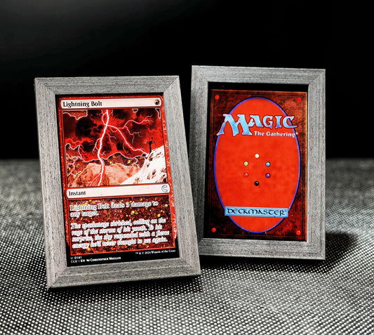 Lightning Bolt Magic: The Gathering Card Quicksand Photo Frame