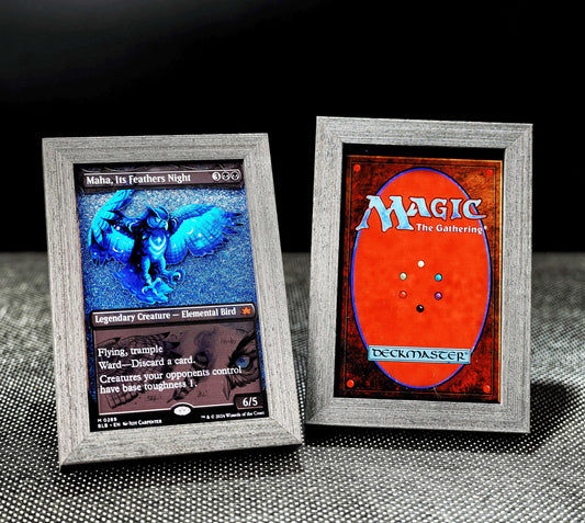 Maha, Its Feathers Night Magic: The Gathering Card Quicksand Photo Frame