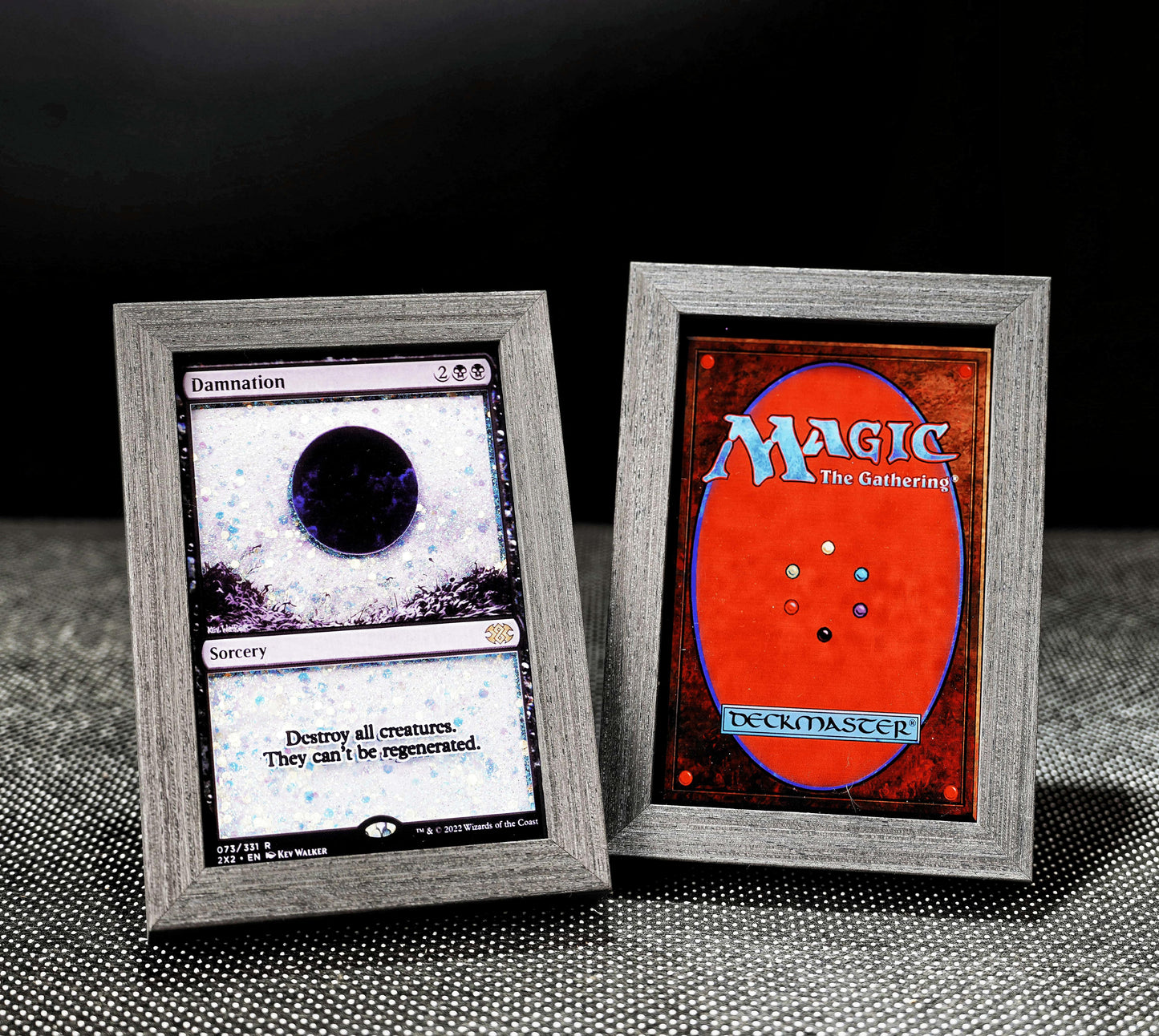 Damnation Magic: The Gathering Card Quicksand Photo Frame
