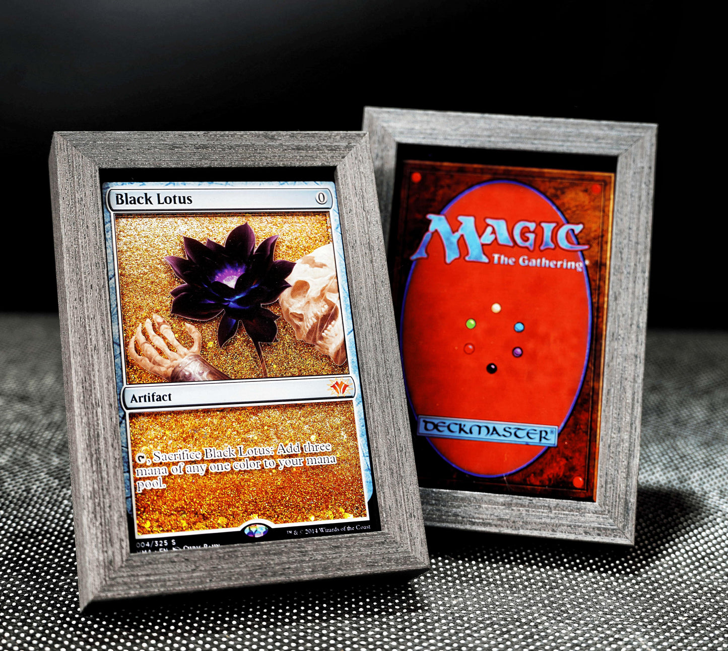 Black Lotus Magic: The Gathering Card Quicksand Photo Frame