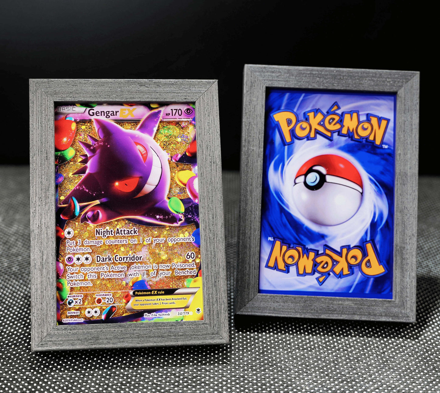 Gengar EX Pokémon Card Quicksand Photo Frame