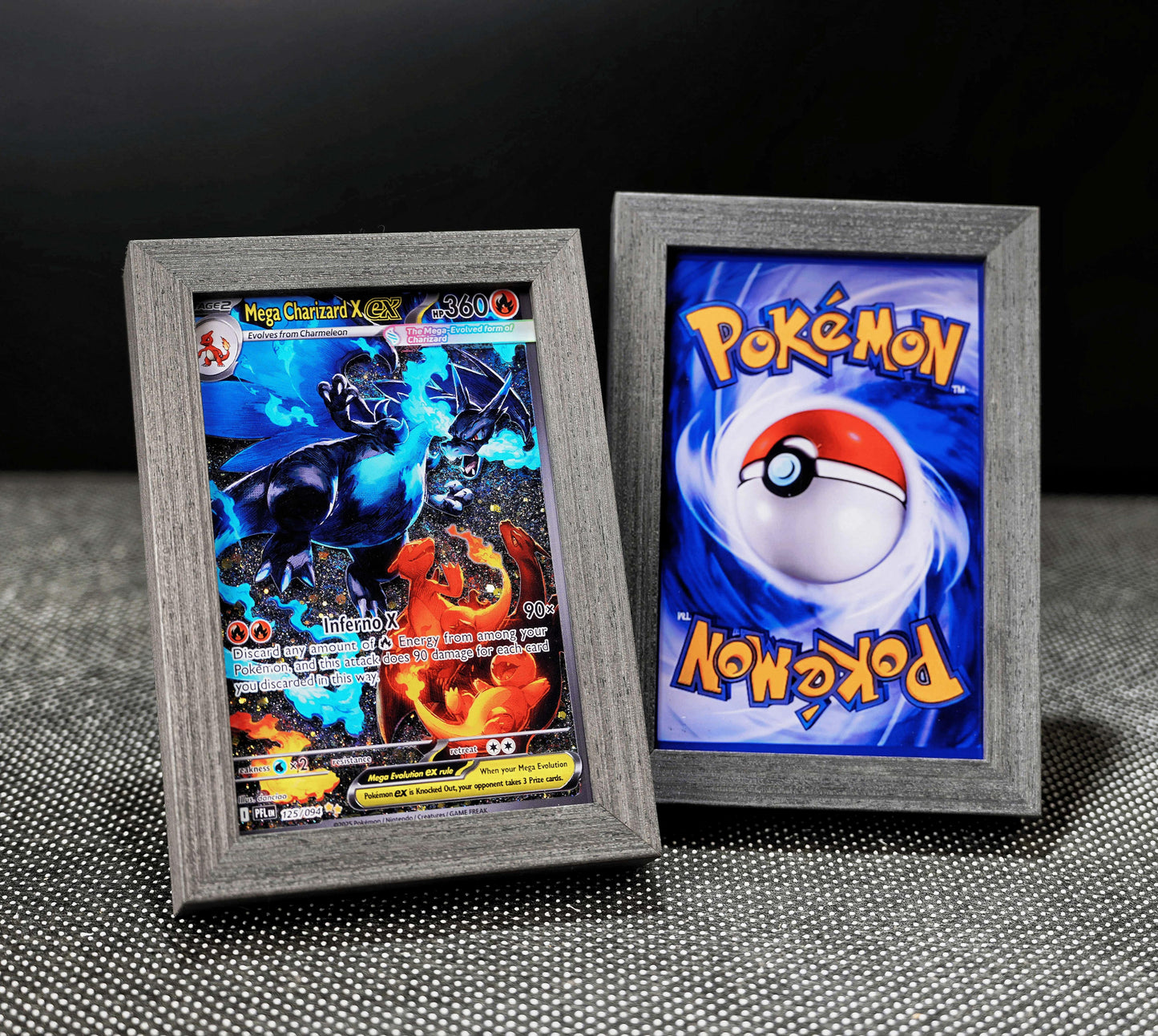 Mega Charizard X EX Pokémon Card Quicksand Photo Frame