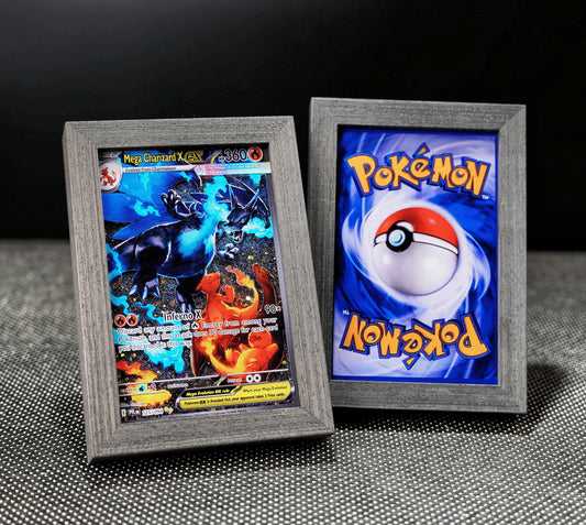 Mega Charizard X EX Pokémon Card Quicksand Photo Frame
