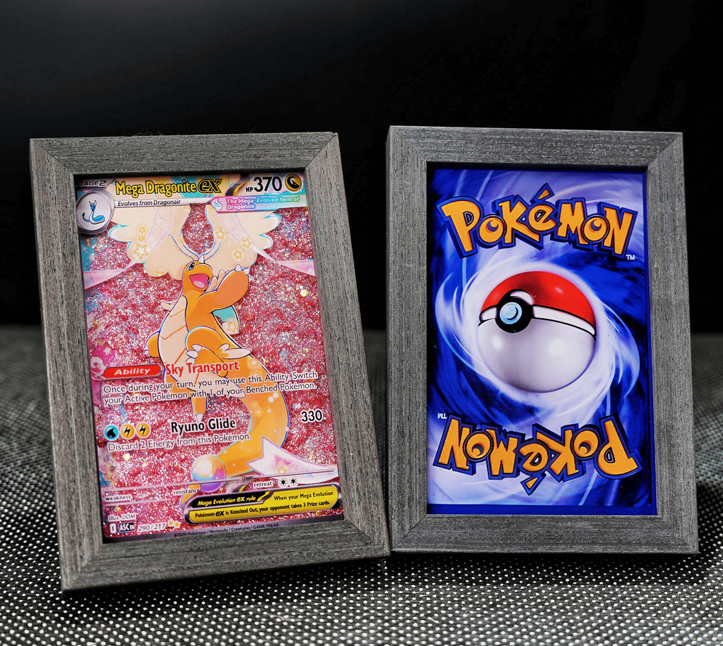 Mega Dragonite EX Pokémon Card Quicksand Photo Frame