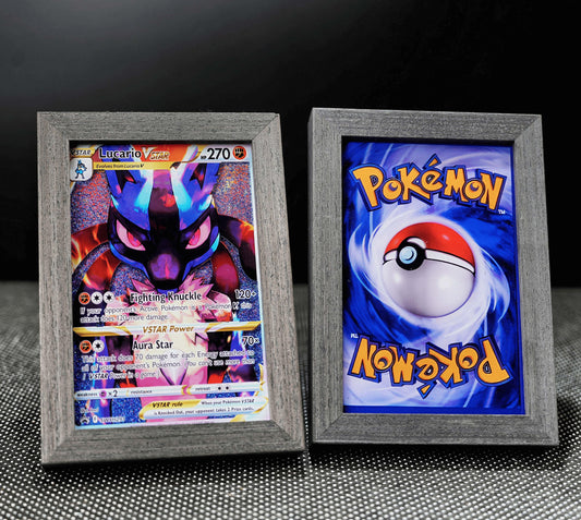 Lucario VSTAR Pokémon Card Quicksand Photo Frame