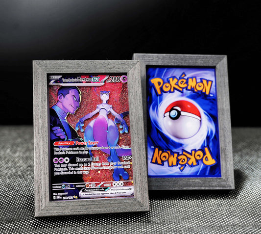 Team Rockets Mewtwo EX Pokémon Card Quicksand Photo Frame