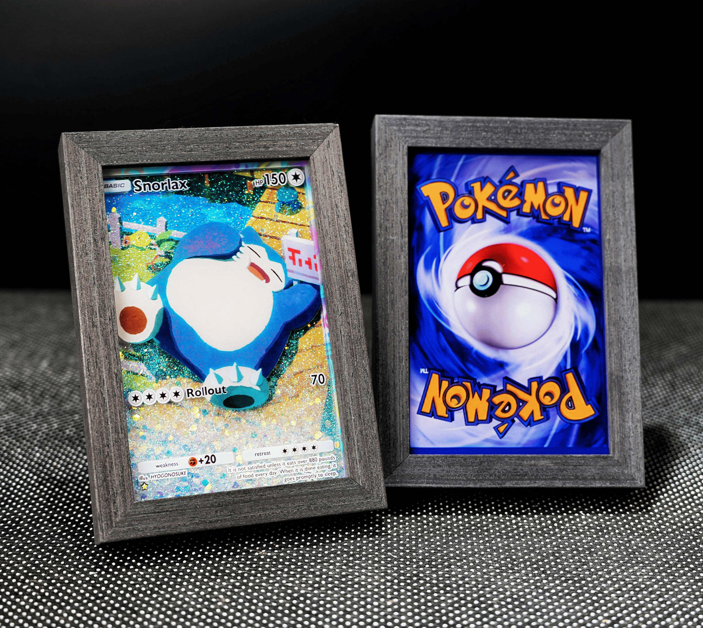 Snorlax Pokémon Card Quicksand Photo Frame