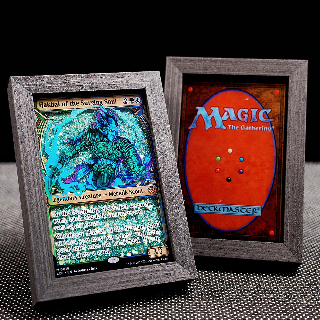 Hakbal of the Surging Soul Card Quicksand Photo Frame
