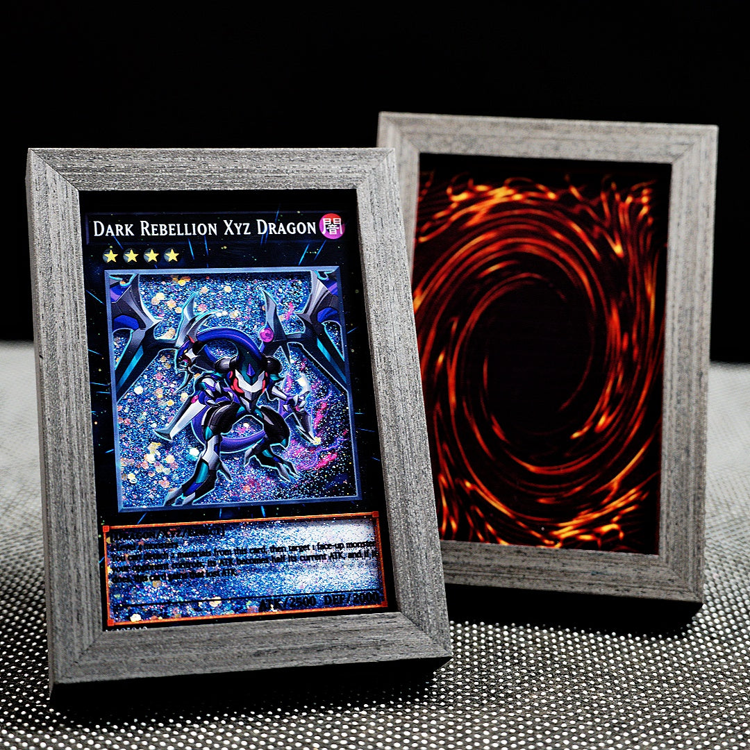 DARK REBELLION XYZ DRAGON Card Quicksand Photo Frame