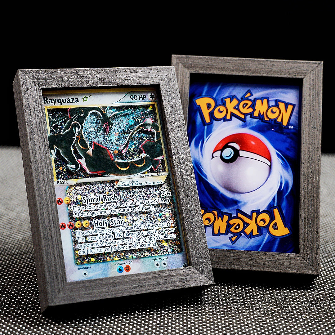 Rayquaza Card Quicksand Photo Frame