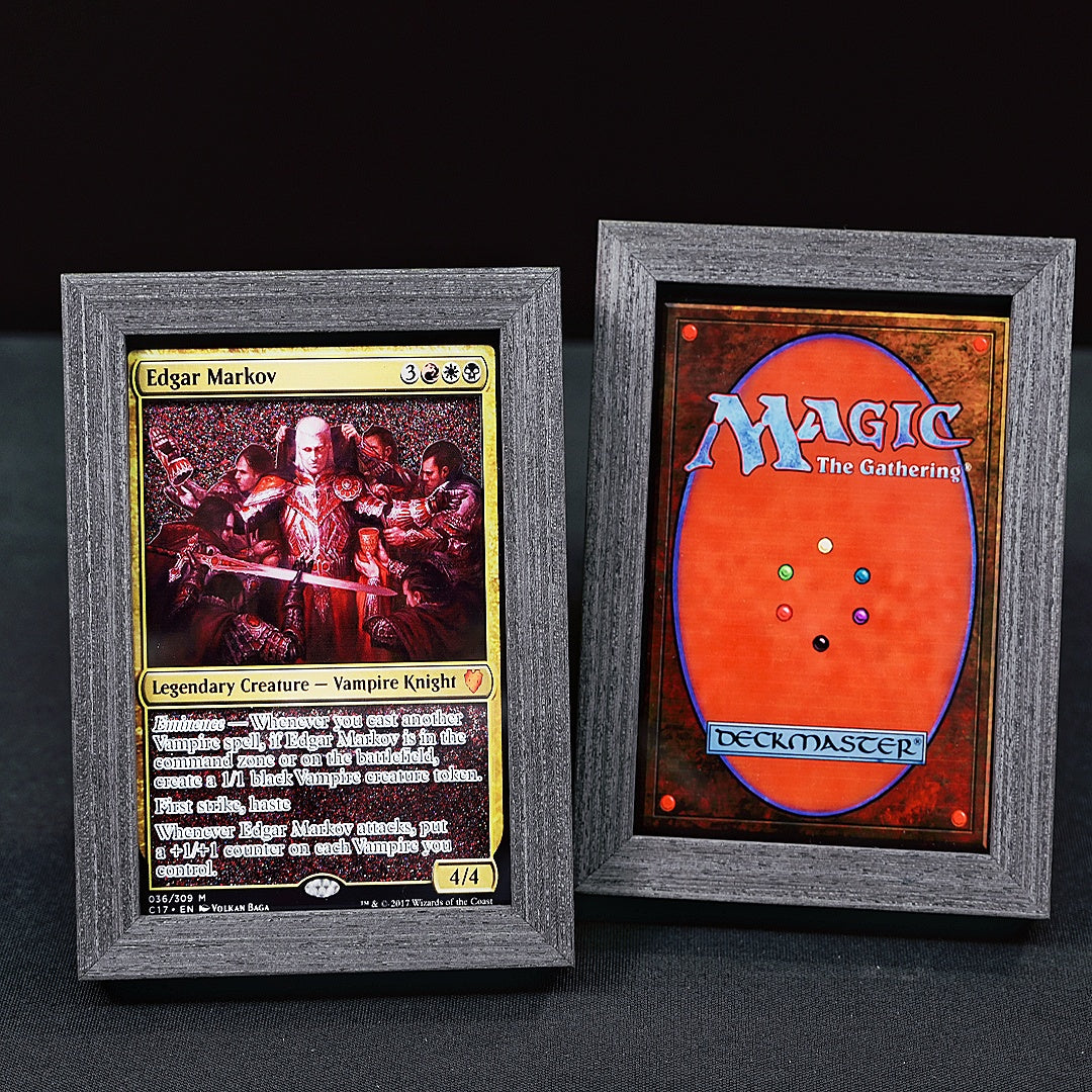 Edgar Markov Card Quicksand Photo Frame