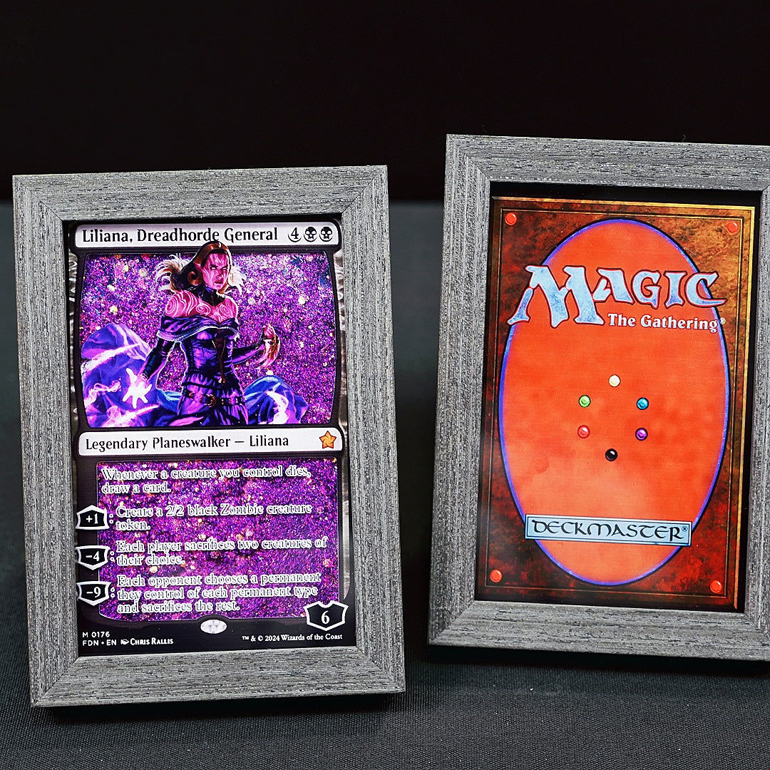Liliana, Dreadhorde General Card Quicksand Photo Frame