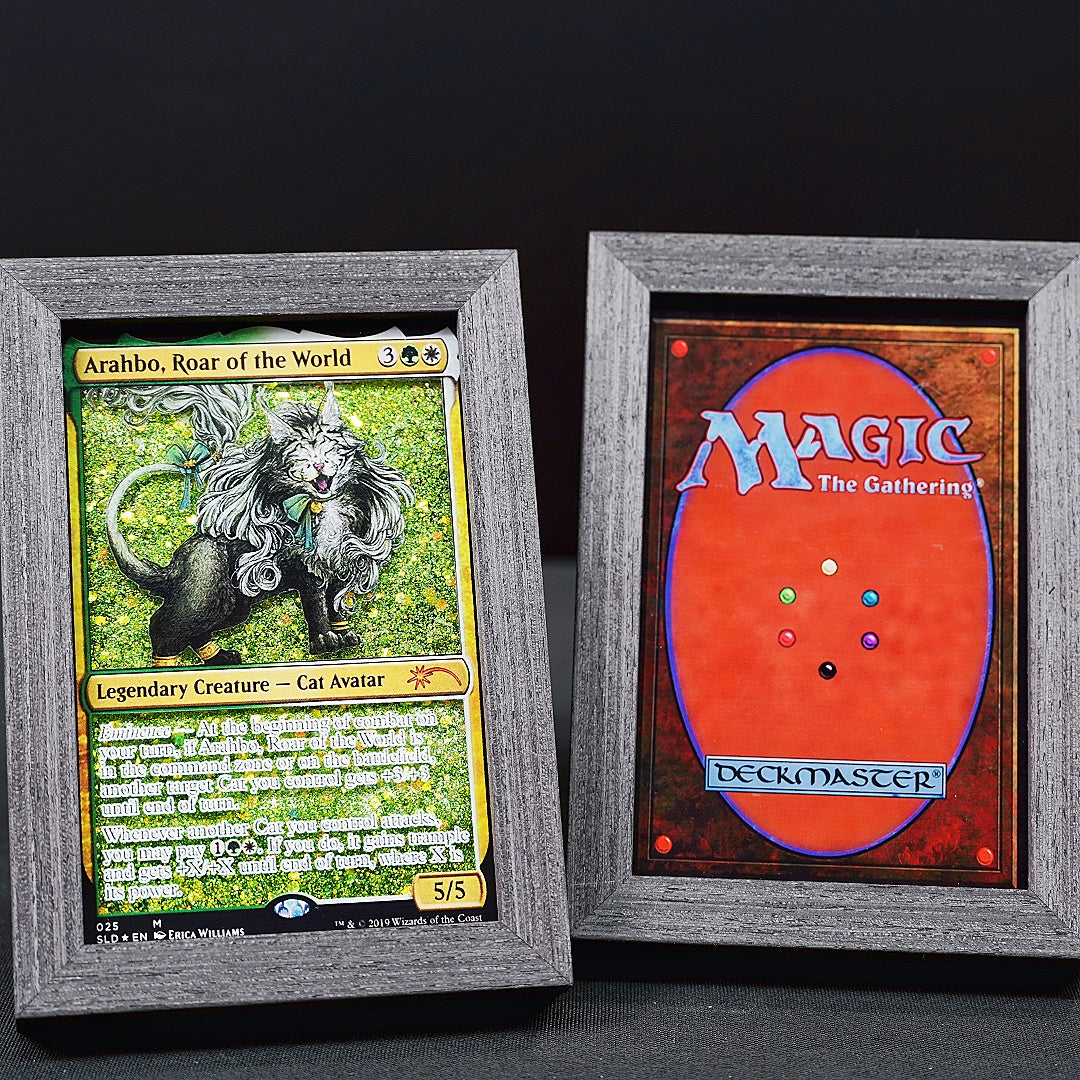 Arahbo, Roar of the World Card Quicksand Photo Frame