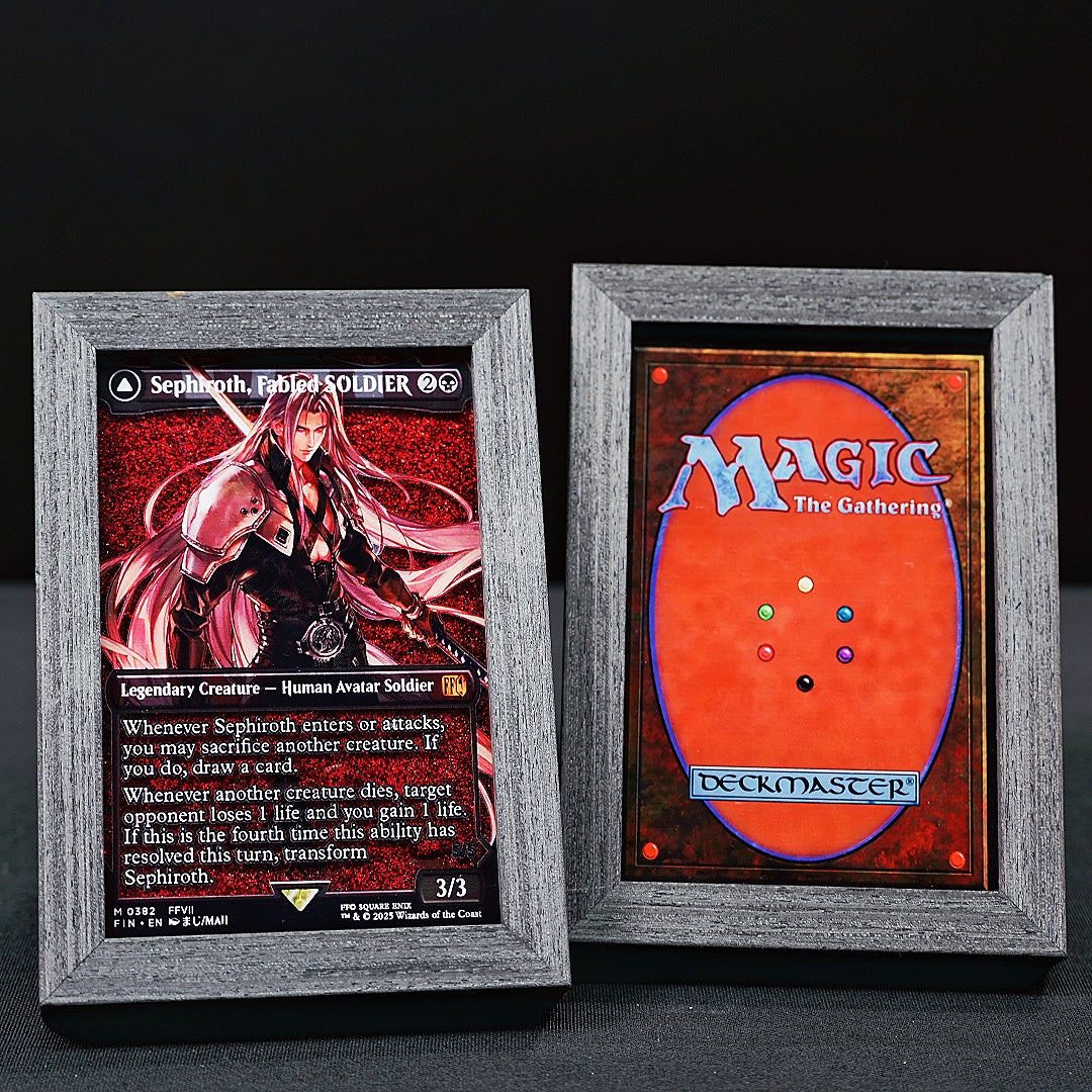 Sephiroth, Fabled SOLDIER Card Quicksand Photo Frame