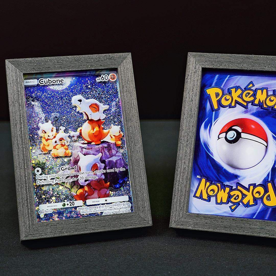 Cubone Card Quicksand Photo Frame